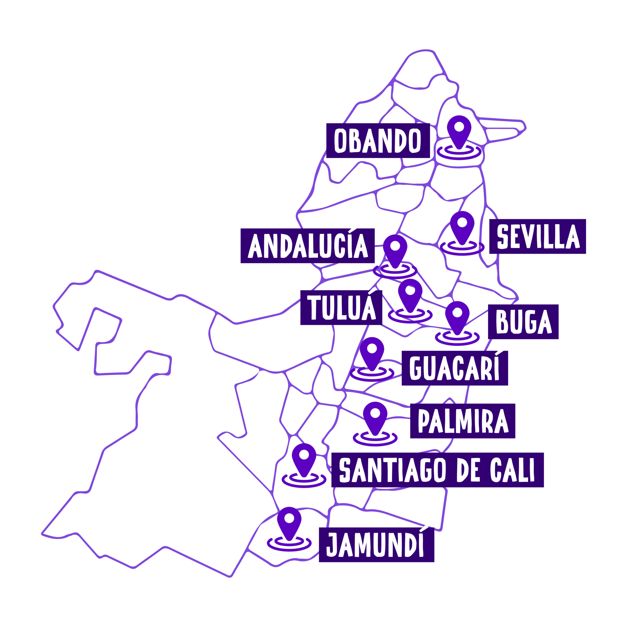 Municipios literarios en donde tendrá presencia el Oiga Mire Lea Décima Edición